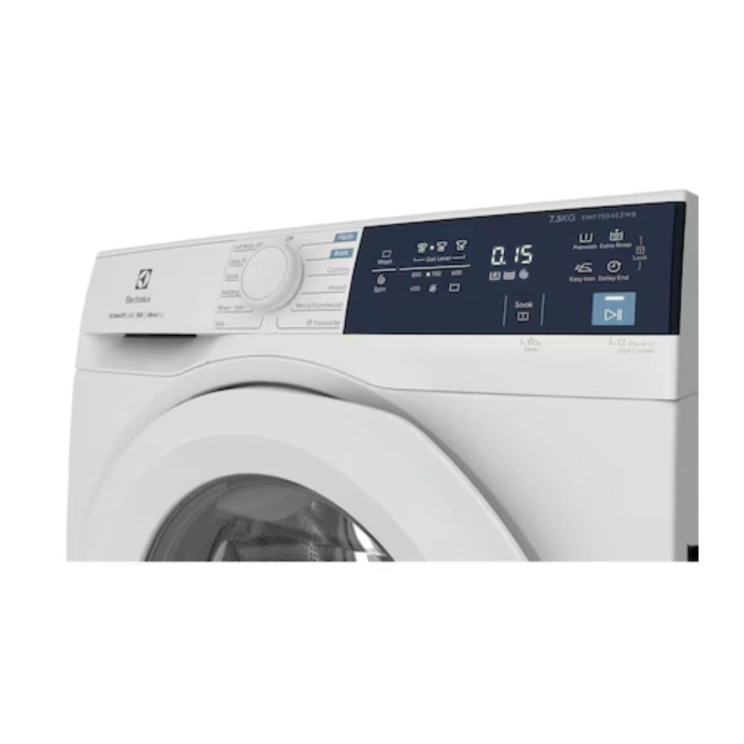 ELECTROLUX EWF7554E3WB MESIN CUCI FRONT LOADING 7,5 KG WITH ULTRA ECO