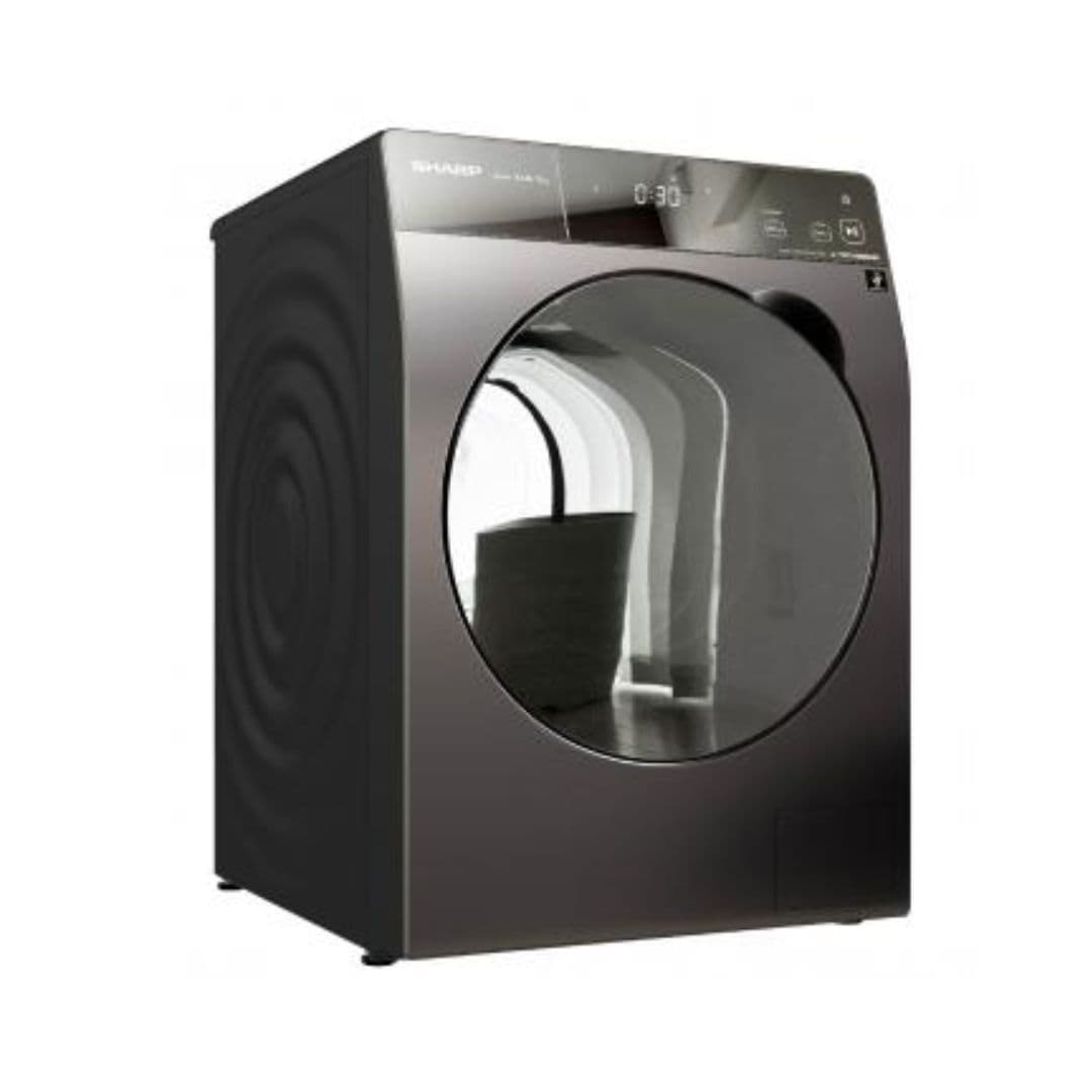 SHARP ES-FL1410DPX MESIN CUCI FRONT LOADING WASHER 10,5 KG DRYER 7 KG