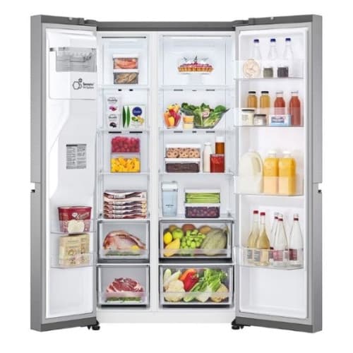 LG GC-L257SFZL KULKAS SIDE BY SIDE 617 Liter WITH ICE AND WATER DISPENSER GCL257SFZL