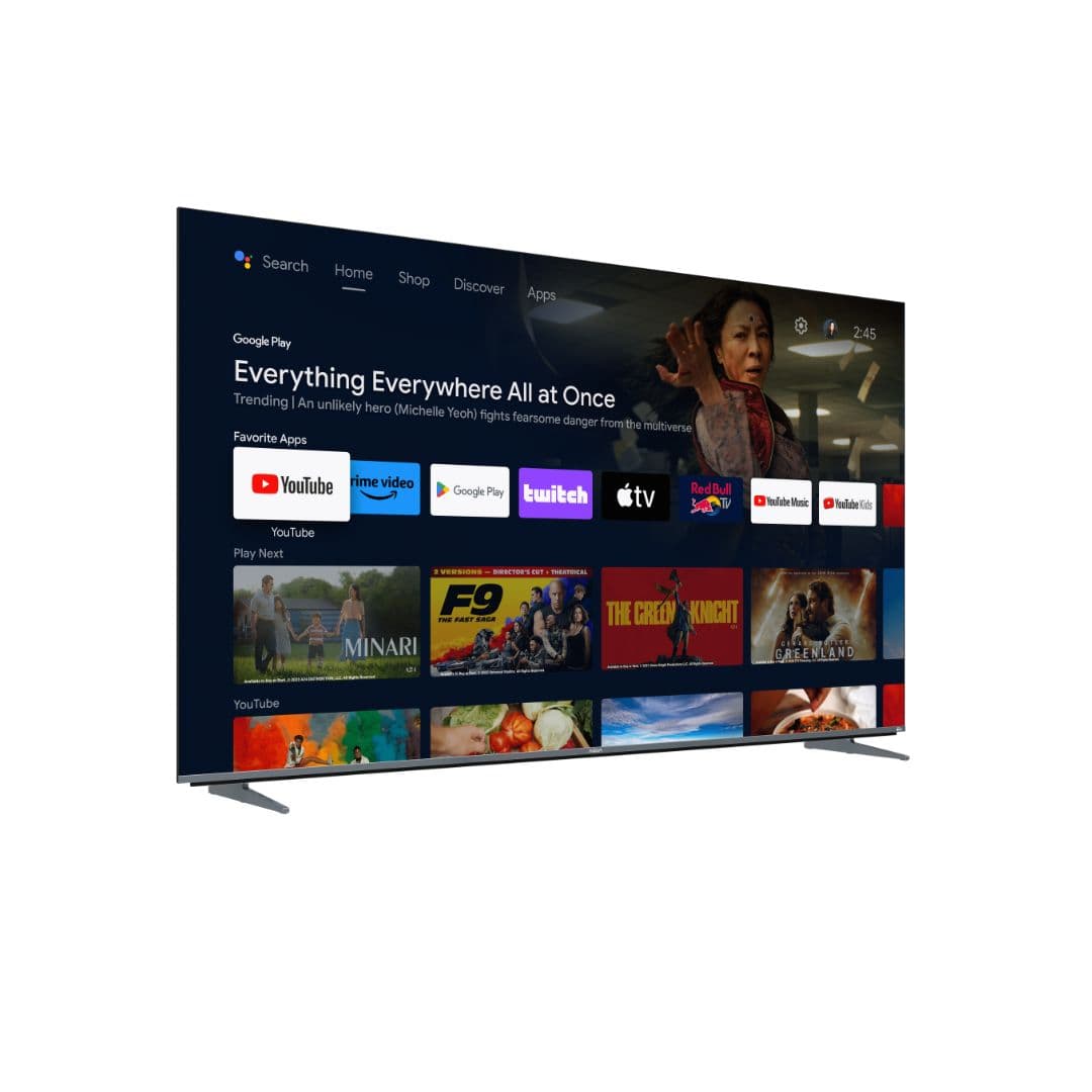 AQUA AQT75M80FUX GOOGLE TV MINI LED 4K HDR 75 INCH